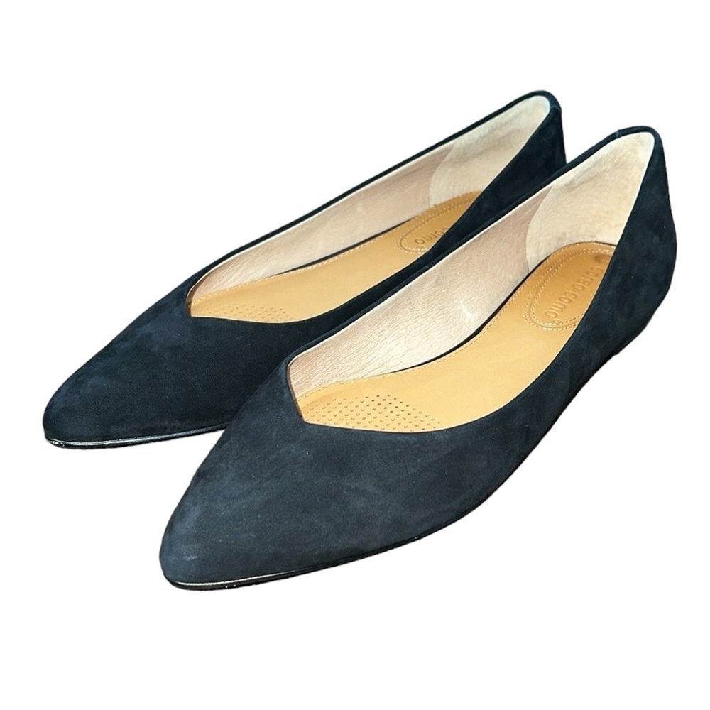 Corso Como Jullia Black Suede Flats